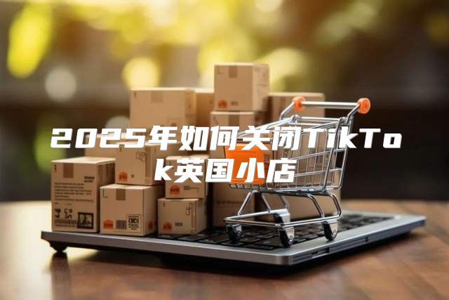 2025年如何关闭TikTok英国小店