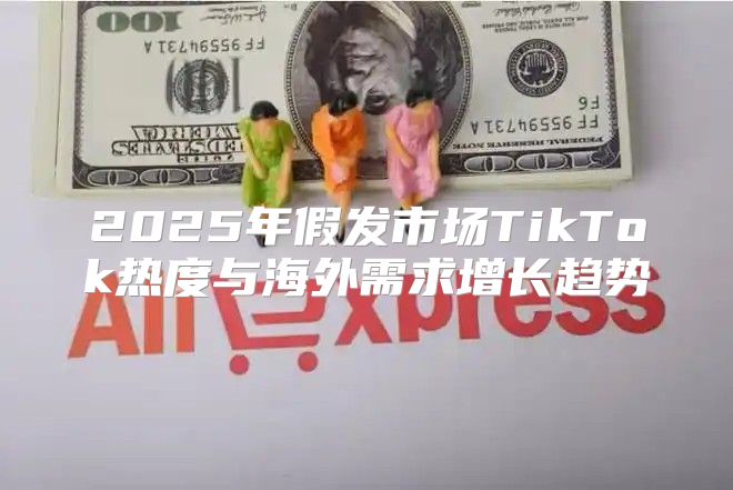 2025年假发市场TikTok热度与海外需求增长趋势