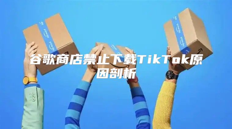 谷歌商店禁止下载TikTok原因剖析