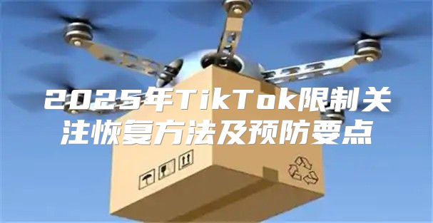 2025年TikTok限制关注恢复方法及预防要点