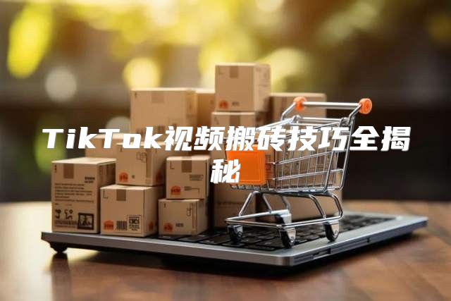 TikTok视频搬砖技巧全揭秘