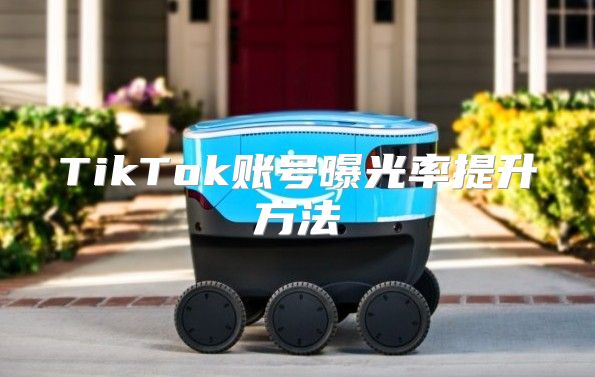 TikTok账号曝光率提升方法