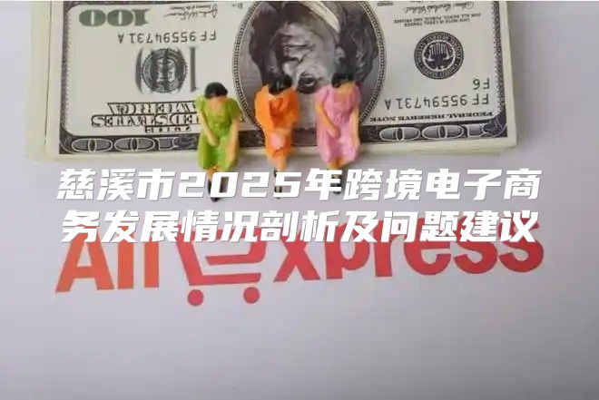 慈溪市2025年跨境电子商务发展情况剖析及问题建议