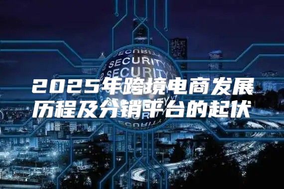 2025年跨境电商发展历程及分销平台的起伏