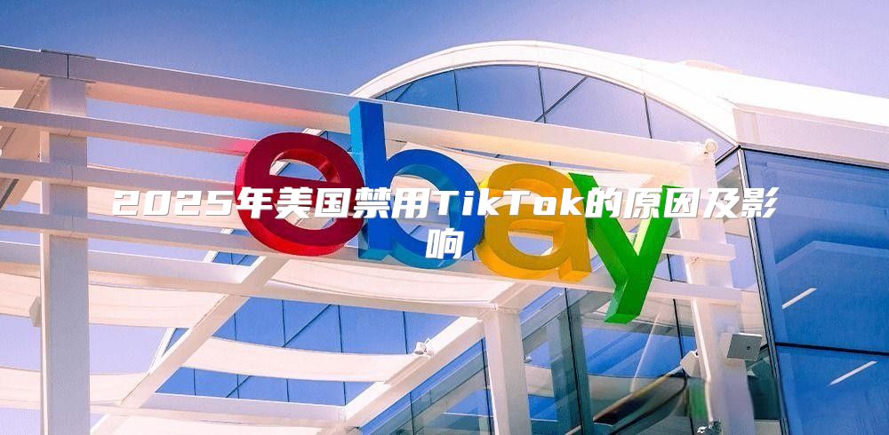 2025年美国禁用TikTok的原因及影响