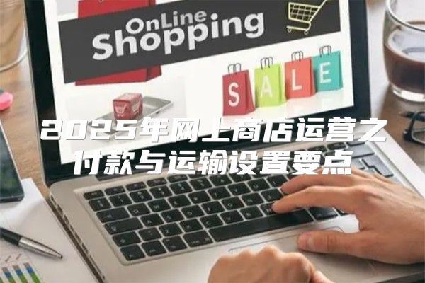 2025年网上商店运营之付款与运输设置要点