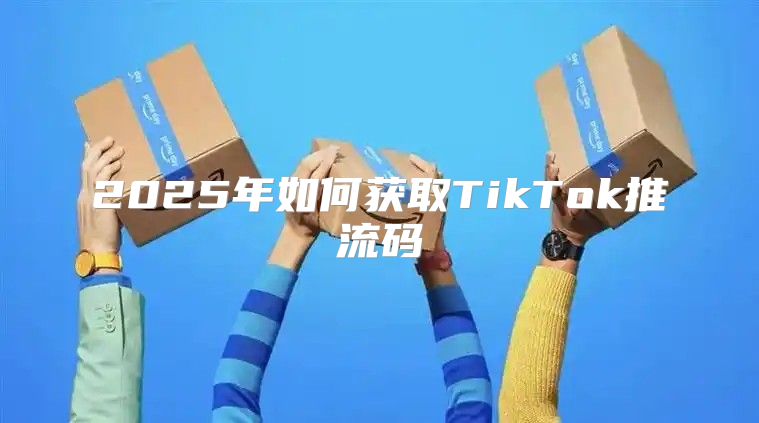 2025年如何获取TikTok推流码