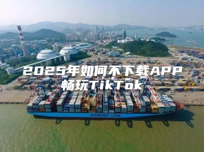 2025年如何不下载APP畅玩TikTok