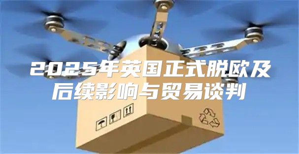 2025年英国正式脱欧及后续影响与贸易谈判