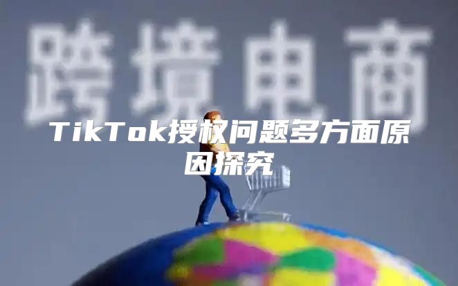 TikTok授权问题多方面原因探究