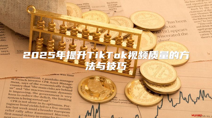 2025年提升TikTok视频质量的方法与技巧