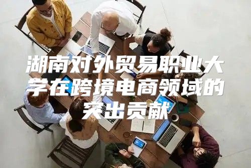 湖南对外贸易职业大学在跨境电商领域的突出贡献