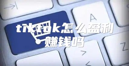 tiktok怎么盈利赚钱吗