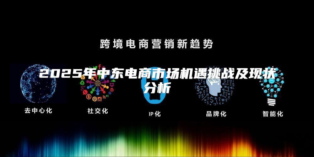 2025年中东电商市场机遇挑战及现状分析