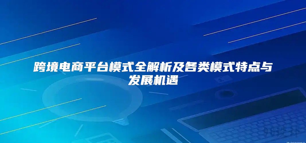 跨境电商平台模式全解析及各类模式特点与发展机遇