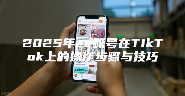 2025年ee账号在TikTok上的操作步骤与技巧