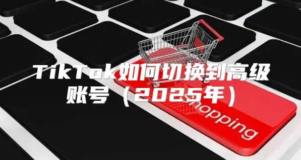 TikTok如何切换到高级账号2025年