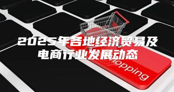 2025年各地经济贸易及电商行业发展动态