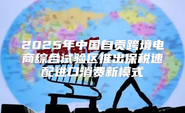 2025年中国自贡跨境电商综合试验区推出保税速配进口消费新模式