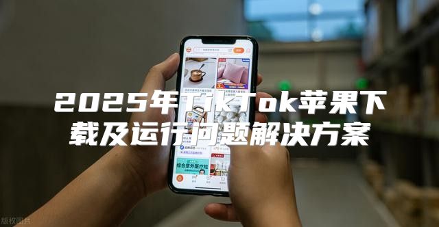 2025年TikTok苹果下载及运行问题解决方案