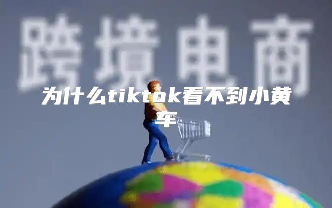 为什么tiktok看不到小黄车