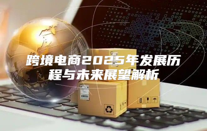 跨境电商2025年发展历程与未来展望解析