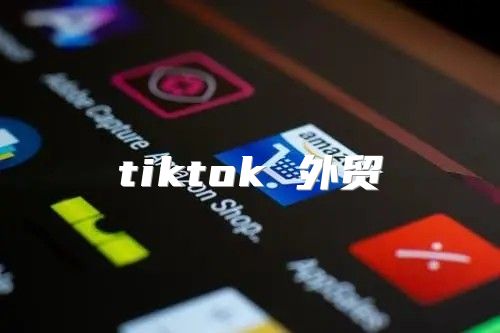 tiktok 外贸