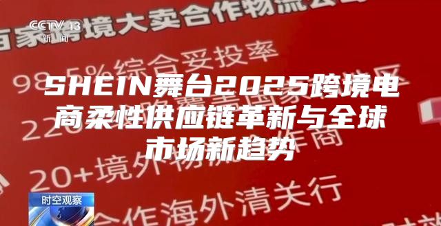 SHEIN舞台2025跨境电商柔性供应链革新与全球市场新趋势