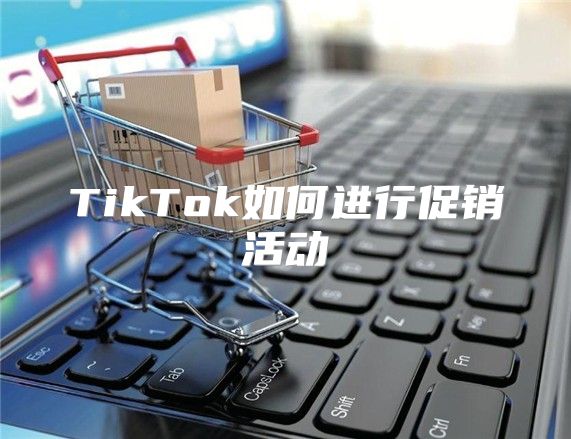 TikTok如何进行促销活动