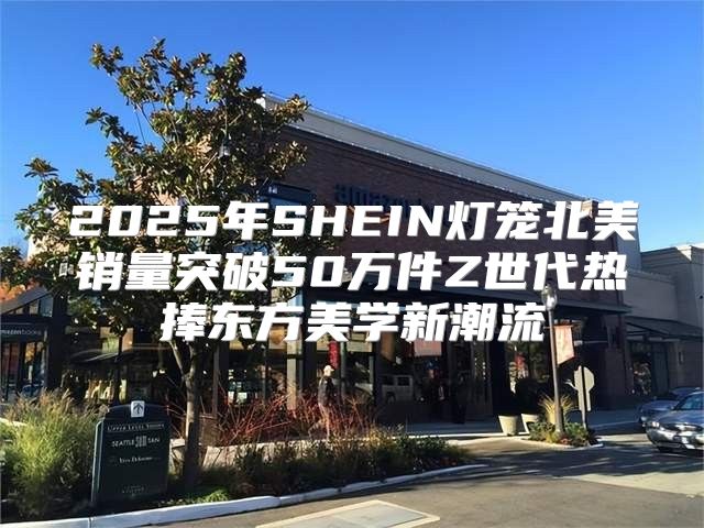 2025年SHEIN灯笼北美销量突破50万件Z世代热捧东方美学新潮流