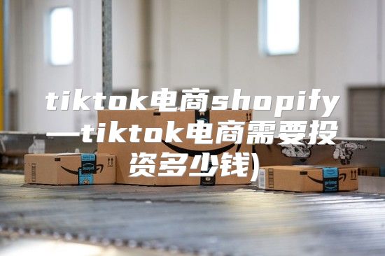 tiktok电商shopify—tiktok电商需要投资多少钱)