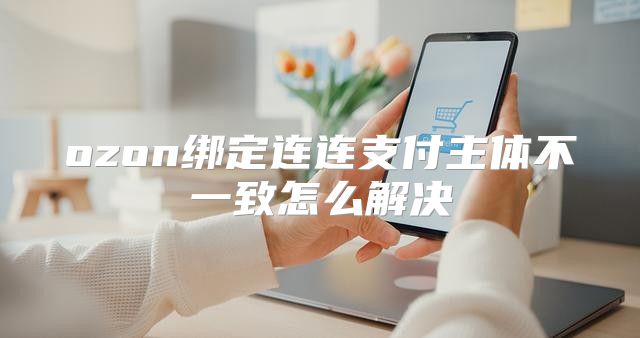 ozon綁定連連支付主體不一致怎么解決