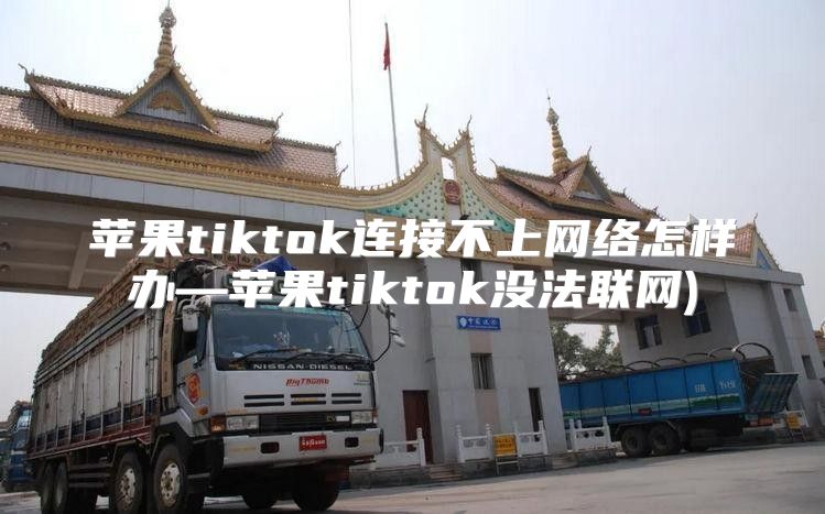 苹果tiktok连接不上网络怎样办—苹果tiktok没法联网)