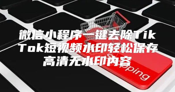 微信小程序一键去除TikTok短视频水印轻松保存高清无水印内容