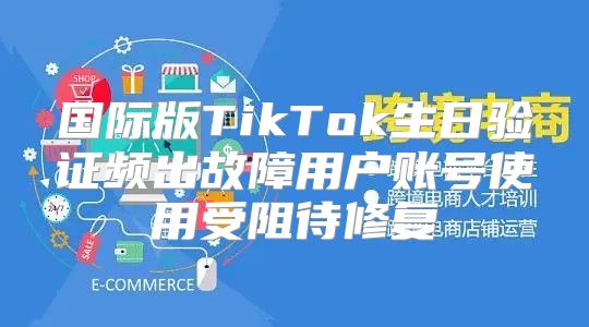 国际版TikTok生日验证频出故障用户账号使用受阻待修复