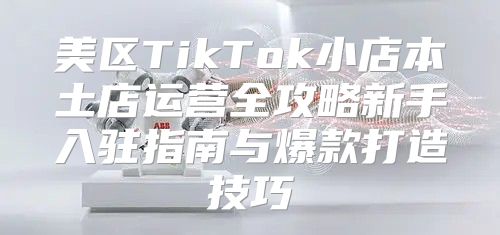 美区TikTok小店本土店运营全攻略新手入驻指南与爆款打造技巧