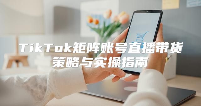 TikTok矩阵账号直播带货策略与实操指南
