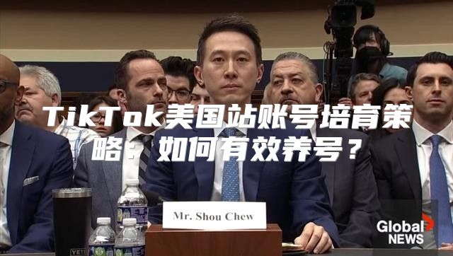 TikTok美国站账号培育策略：如何有效养号？