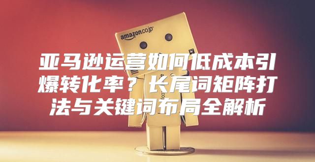亚马逊运营如何低成本引爆转化率？长尾词矩阵打法与关键词布局全解析
