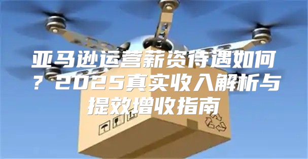 亚马逊运营薪资待遇如何？2025真实收入解析与提效增收指南