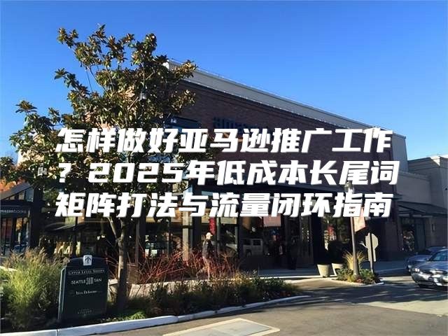 怎样做好亚马逊推广工作？2025年低成本长尾词矩阵打法与流量闭环指南