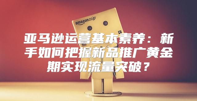 亚马逊运营基本素养：新手如何把握新品推广黄金期实现流量突破？