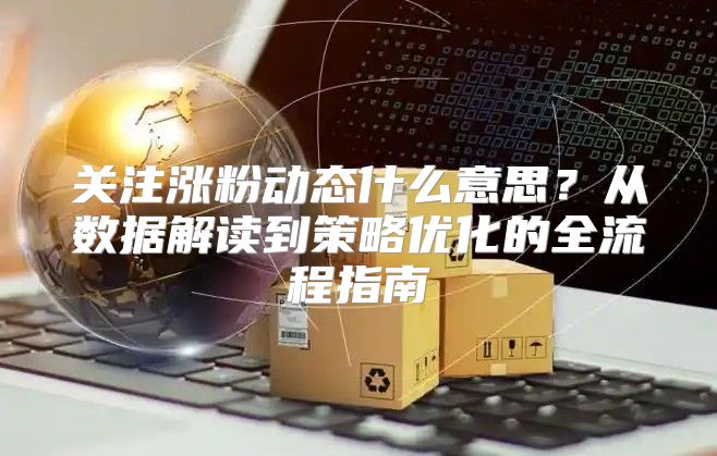 关注涨粉动态什么意思？从数据解读到策略优化的全流程指南