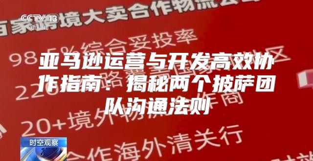 亚马逊运营与开发高效协作指南：揭秘两个披萨团队沟通法则