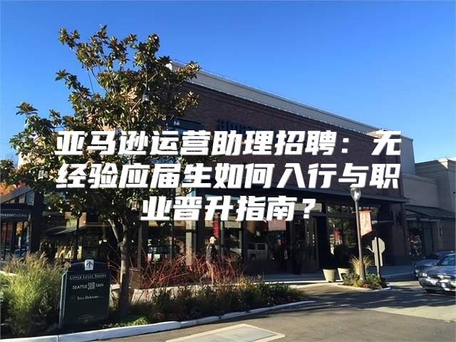 亚马逊运营助理招聘：无经验应届生如何入行与职业晋升指南？