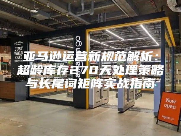 亚马逊运营新规范解析：超龄库存270天处理策略与长尾词矩阵实战指南