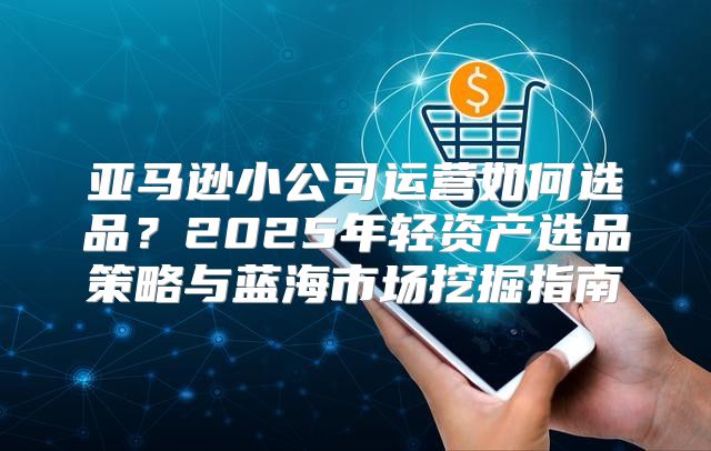 亚马逊小公司运营如何选品？2025年轻资产选品策略与蓝海市场挖掘指南