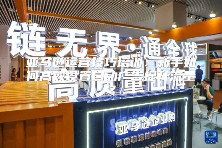 亚马逊运营技巧培训：新手如何高效设置自动广告提升流量？