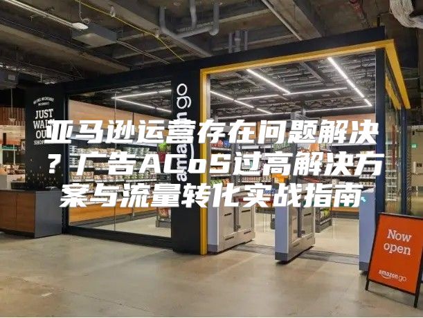 亚马逊运营存在问题解决？广告ACoS过高解决方案与流量转化实战指南