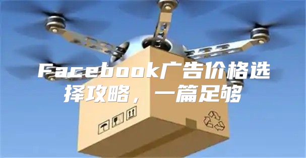 Facebook广告价格选择攻略，一篇足够